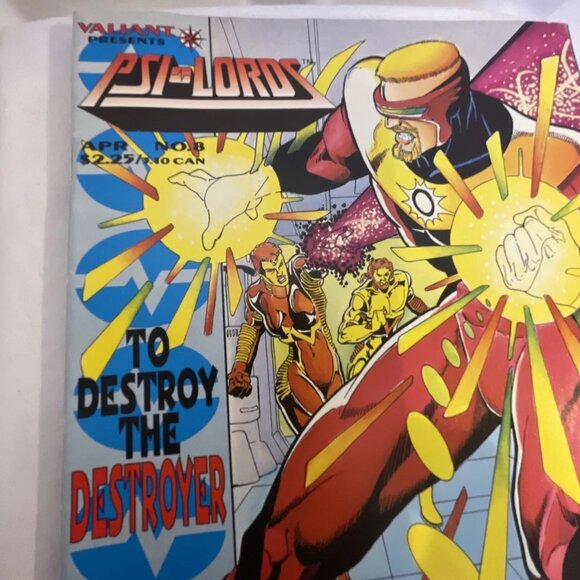 Psi-Lords Vol 1 #8 A Piece of the Rock 1995 Mike Leeke, Eric Lusk Cover Tony Be - Picture 7 of 10